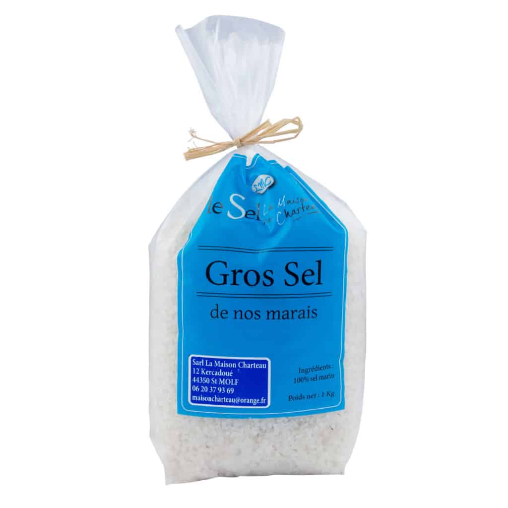 Gros sel Gris 1kg La Maison Charteau Etoilez vos plats Sel